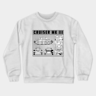 CRUISER WW2 TANK Crewneck Sweatshirt